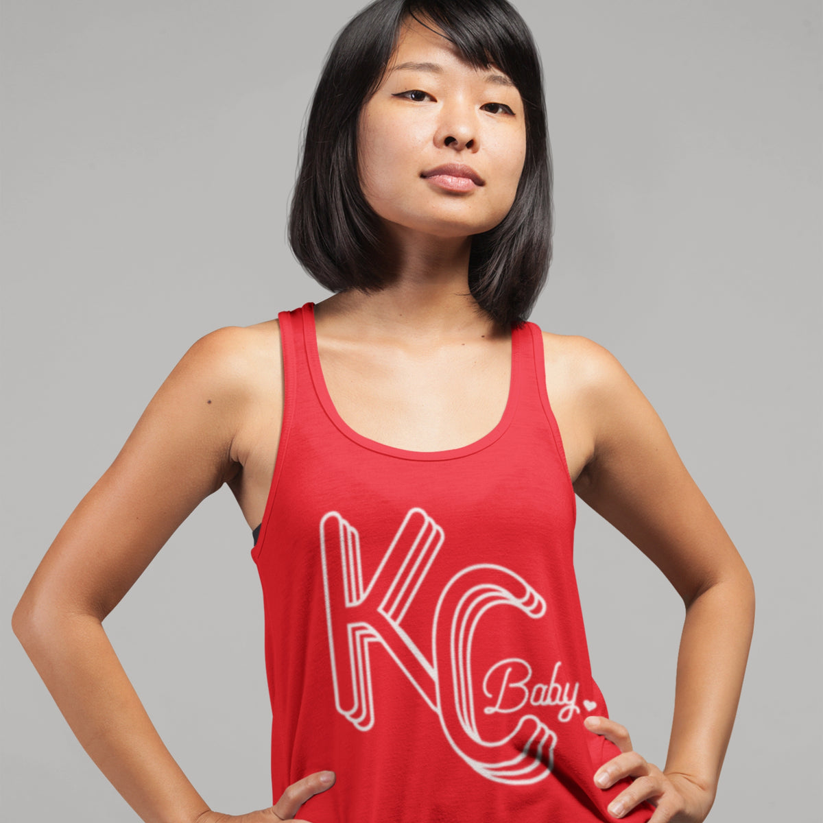 Kansas City Chiefs New Era Women's Plus Size Tank Top - Red