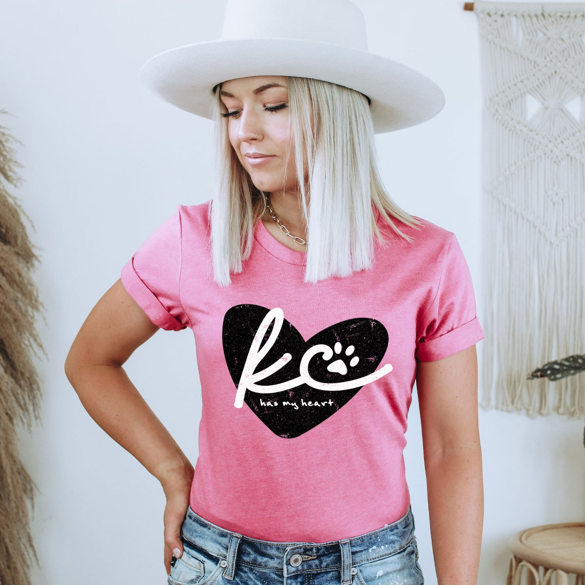  KC Heart T-Shirt, I Love Kansas City Gift : Clothing