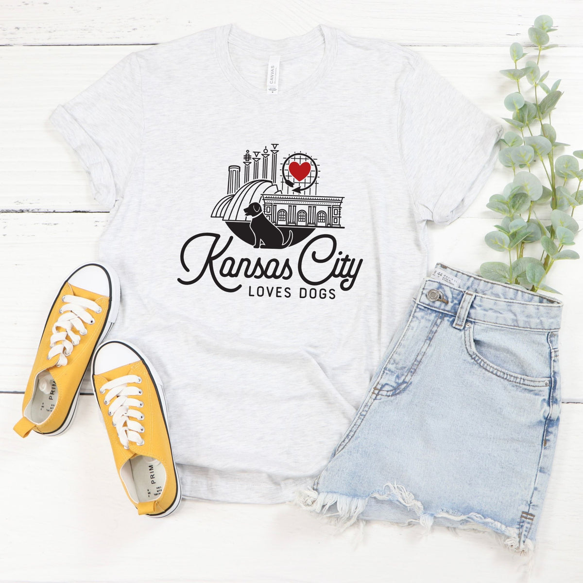 Kansas City Loves Dogs T-Shirt Summer Edition