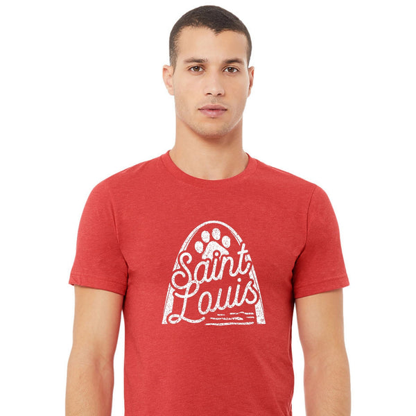 St. Louis Arch Red T-Shirt
