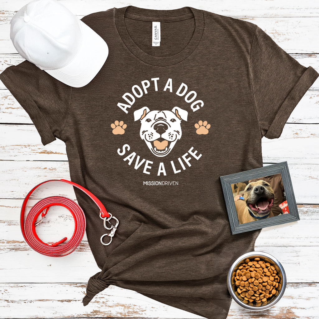 Adopt A Dog, Save A Life T-Shirt