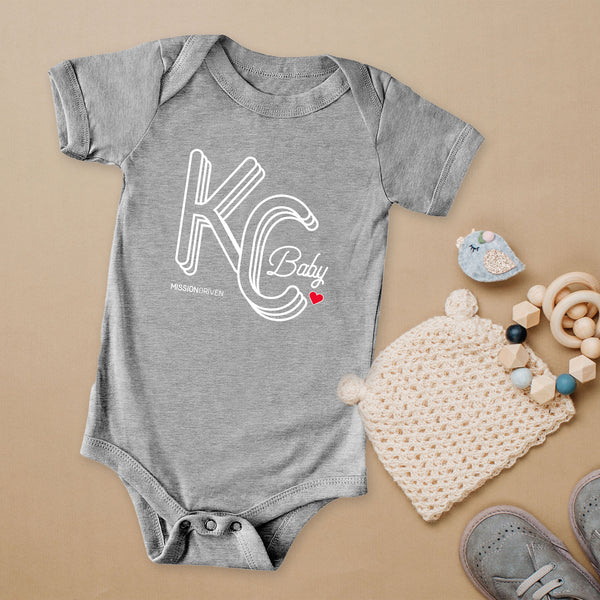 KC Baby Short-Sleeve Baby Bodysuit