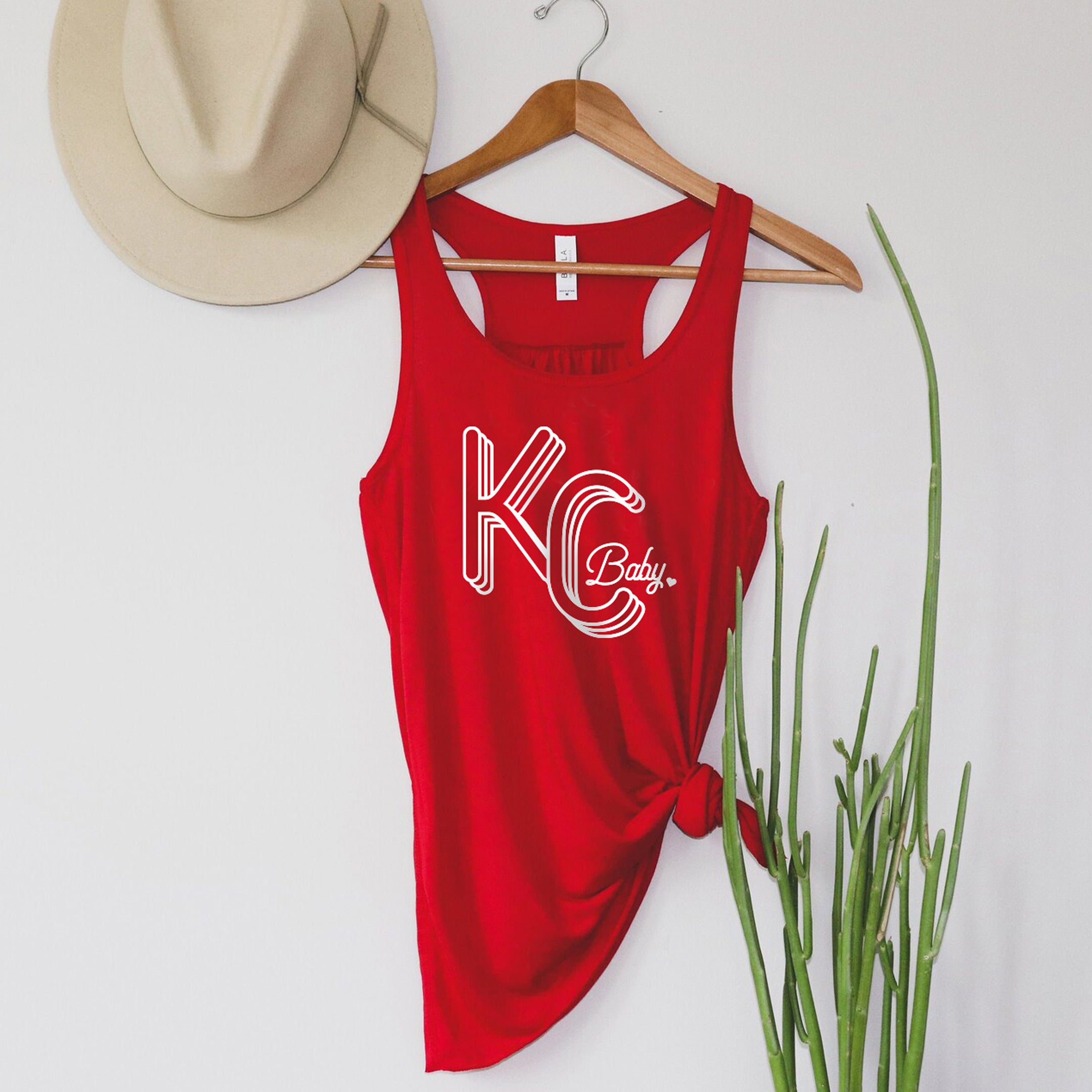 Kansas City Chiefs New Era Women's Plus Size Tank Top - Red