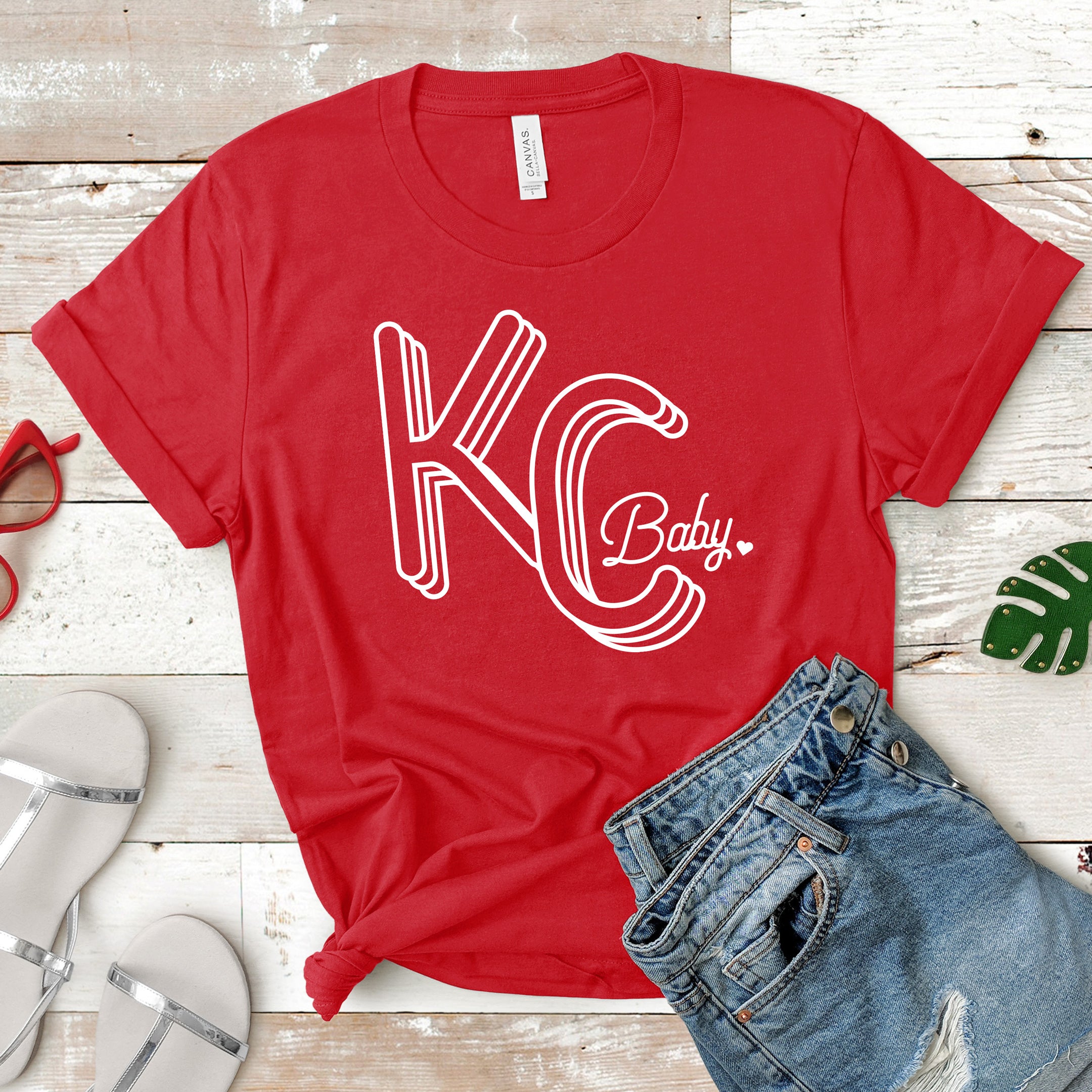 KC Baby T-Shirt | Mission Driven Goods L / Red