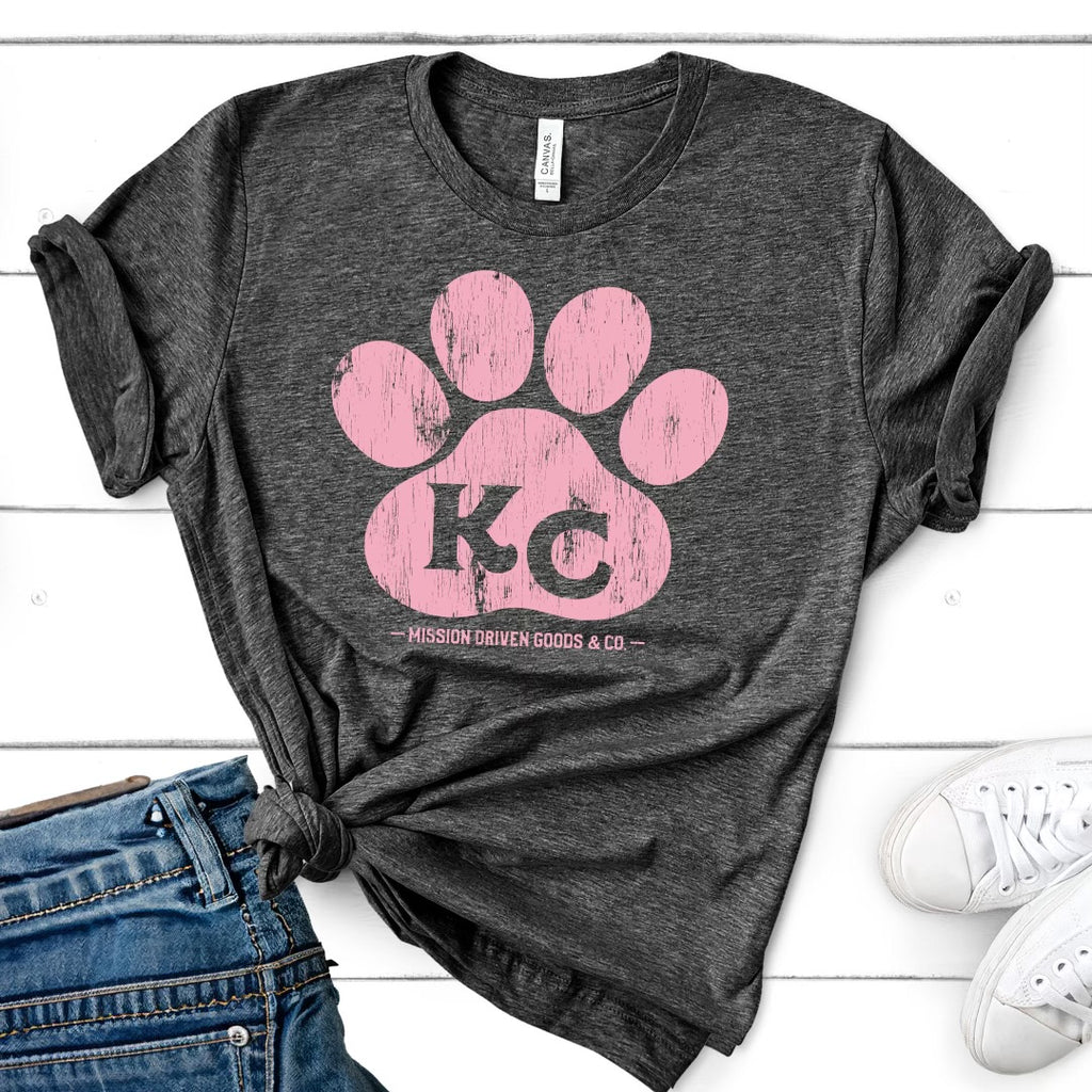 KC Pink Paw T-Shirt