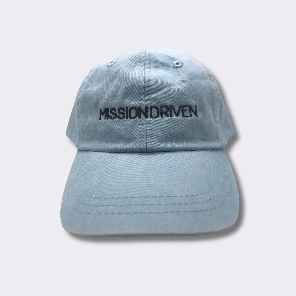Mission Driven Baseball Hat - Light Blue