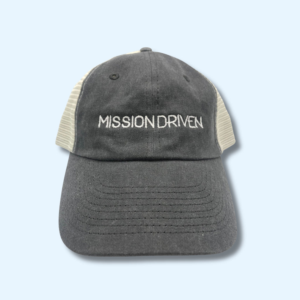 Mission Driven Trucker Hat - Heather Grey