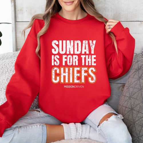 Sunday is for the Chiefs Crewneck