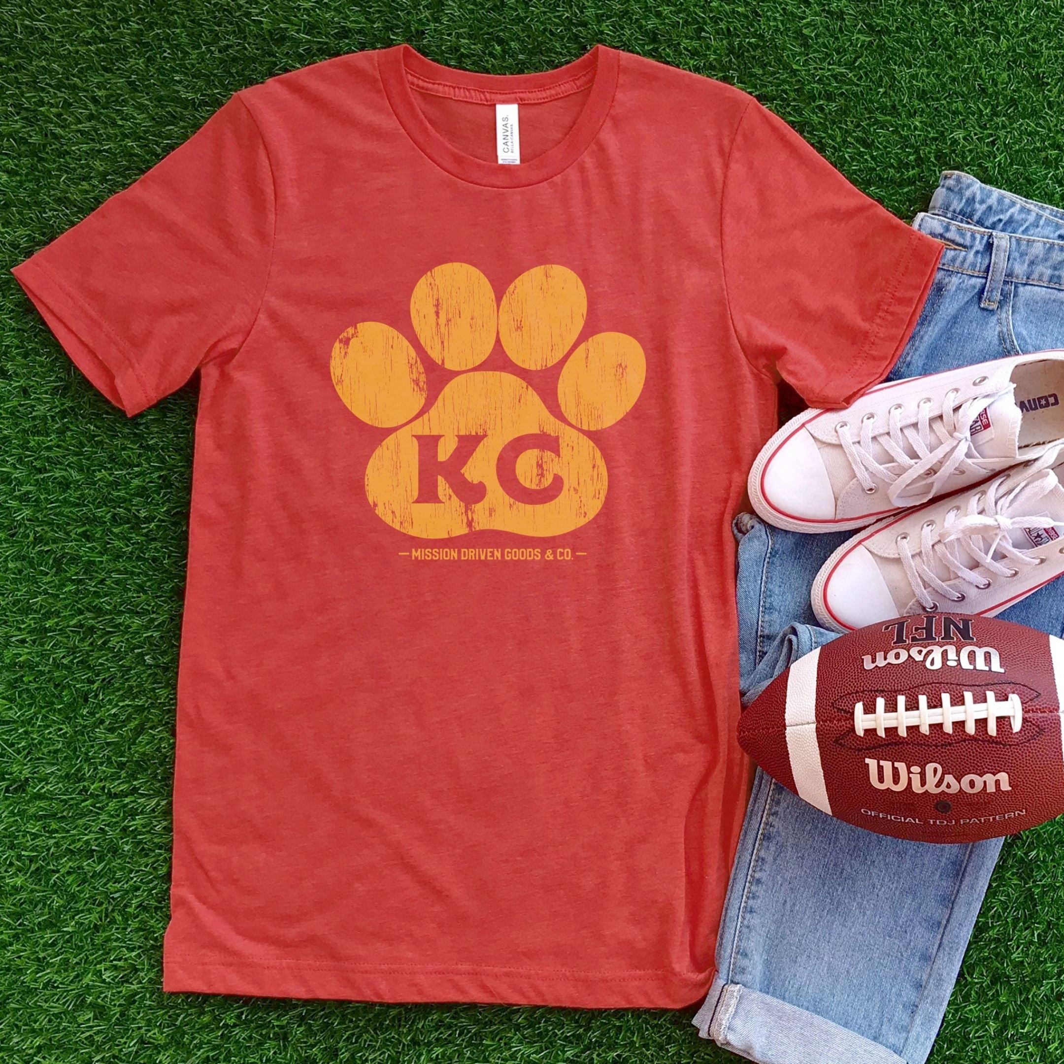 KC Chiefs  Two Boys & A Tee *Free Shipping on orders $75 and over