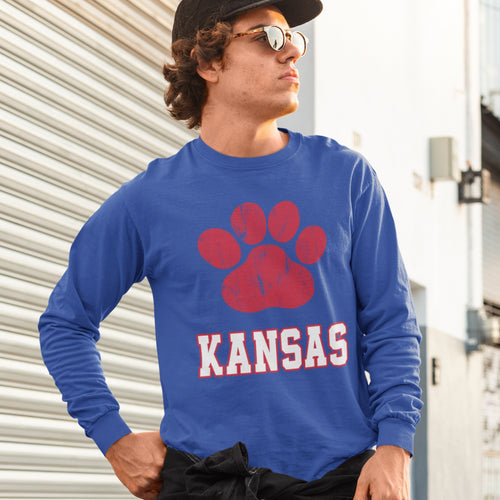 Kansas Paw Long Sleeve