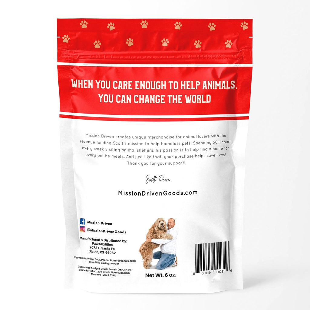 Mission Driven Peanut Butter Dog Treats