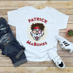 Patrick MaBones Youth T-Shirt | Kansas City Football YXL/18-20 / White