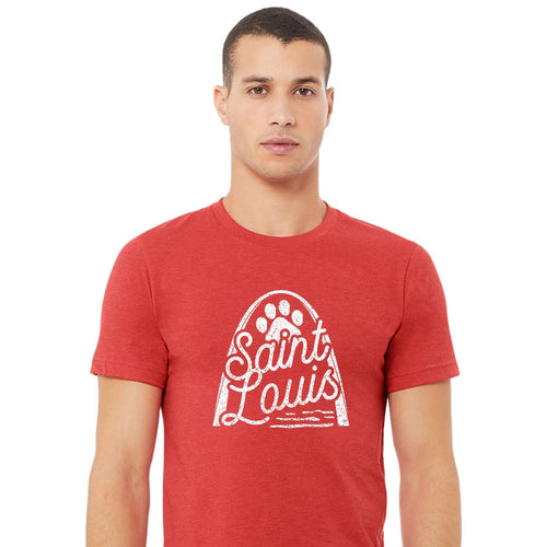 St. Louis Arch Red T-Shirt